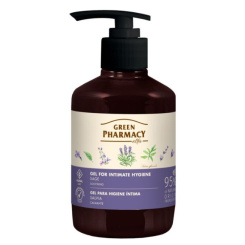 Green Pharmacy intimní gel se šalvějí a alantoinem s pumpičkou 370 ml
