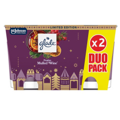 Glade vonné svíčky Festive Mulled Wine 2 × 112 g