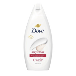 Dove Silky Velvet sprchový gel 720 ml