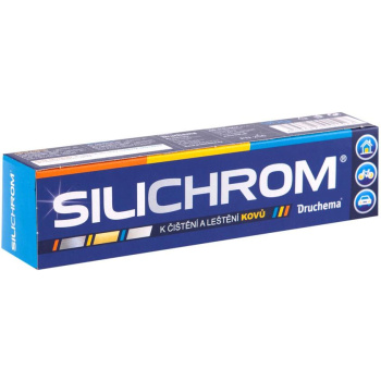 Druchema Silichrom pasta na čištění a leštění kovů a chromu, 90 g