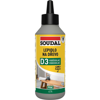 Soudal 67A lepidlo na dřevo pro truhláře a tesaře, 250 g