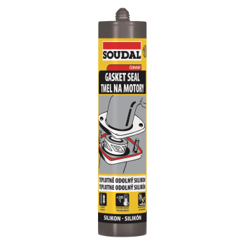 Soudal Gasket Seal tmel na motory do 285 °C, červený, 310 ml
