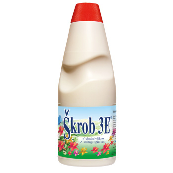Severochema Škrob 3E bílý ke škrobení prádla, 500 ml