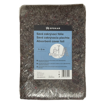 Spokar Folie textilní savá zakrývací, 1 × 3 m