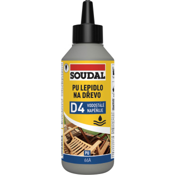 Soudal 66A polyuretanové lepidlo na dřevo, 250 g