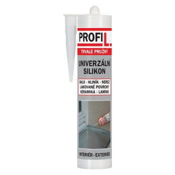 Profil univerzální silikon, čirý, 310 ml