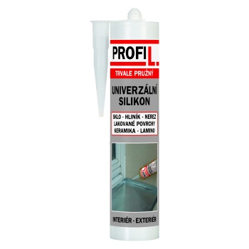 Profil univerzální silikon, bílý, 310 ml