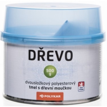 Polykar Dřevo dvousložkový tmel na dřevo, brousitelný, 150 g