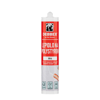 Den Braven lepidlo na polystyren, bílé, 310 ml