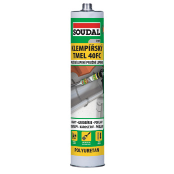 Soudal klempířský tmel polyuretanový, šedý, 310 ml