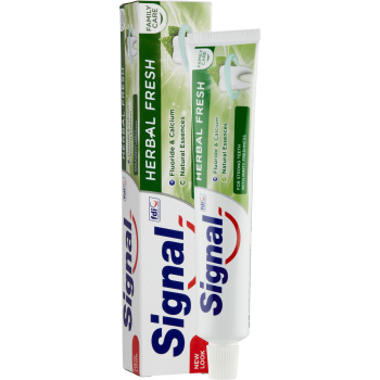 Signal zubní pasta Family Care Herbal Fresh, 75 ml