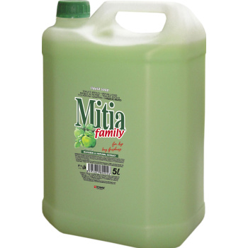 Mitia Family Green Apple tekuté mýdlo, 5 l