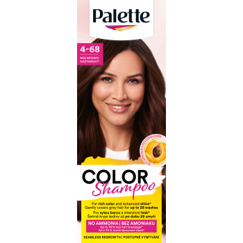 Schwarzkopf Palette Color Shampoo barva na vlasy 236 kaštanová, 50 ml