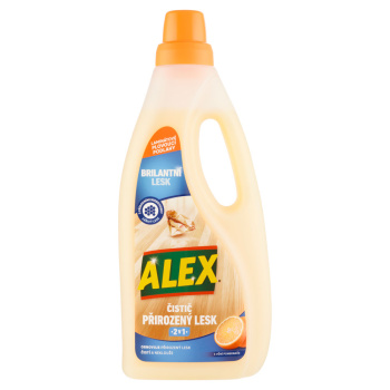 Alex Čistič extra lesk 2v1 na laminát s vůní pomeranče, 750 ml