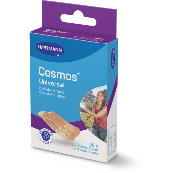 Cosmos voděodolná náplast velikost 2, balení 20 ks