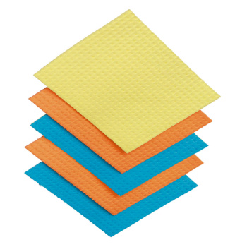 Spokar utěrka houbová, 18 × 15 cm, balení 5 ks