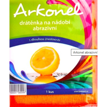 Arconel žínka ostrá, drátěnka na nádobí, 15 × 18 cm, 1 kus