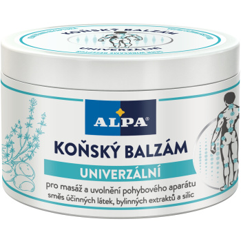 Alpa Koňský univerzální masážní balzám 250 ml