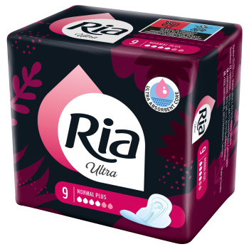 Ria Ultra Silk Normal Plus dámské vložky, 10 ks