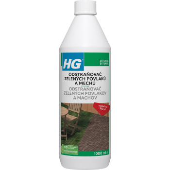 HG odstraňovač zelených povlaků a mechů koncentrát, 1 l