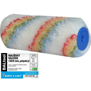 BARVY A LAKY HOSTIVAŘ váleček na malování pro držák 6 mm, 120 mm