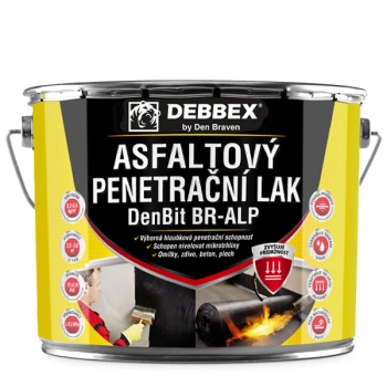 Den Braven DenBit BR-ALP asfaltový penetrační lak, 4,5 kg