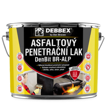 Den Braven DenBit BR-ALP asfaltový penetrační lak, 9 kg