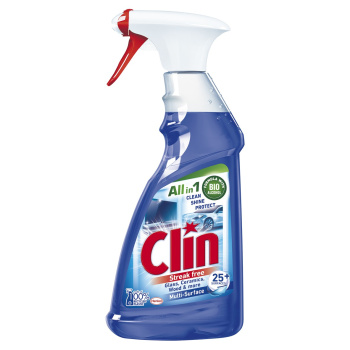 Clin Multi Shine, univerzální čistič na lesklé povrchy, rozprašovač, 500 ml