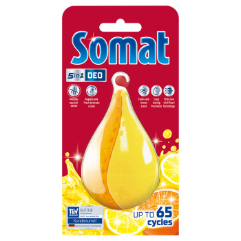 Somat osvěžovač myčky Deo Duo Perls Lemon & Orange, 17 g