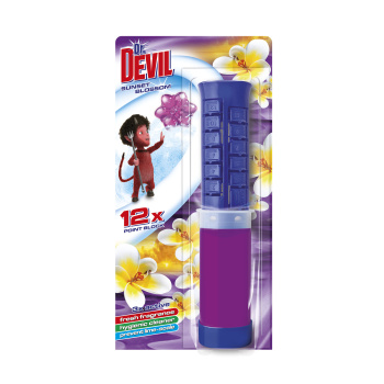 Dr. Devil 3v1 Point Block WC blok v tubě Sunset Blossom, 75 ml