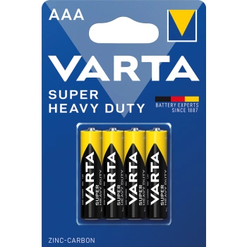 Varta Superlife, baterie AAA, zinko ulhíkové, 4 ks