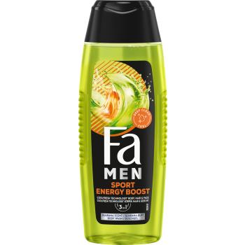 Fa Men Sport Energy Boost sprchový gel & šampon, 250 ml