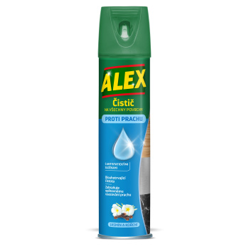 Alex Proti prachu antistatický na všechny povrchy s vůní jasmínu a koření, 400 ml