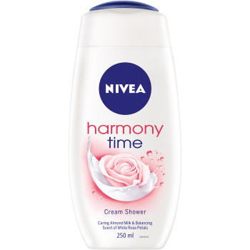 Nivea Rose & Almond oil sprchový gel, 250 ml