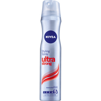 Nivea Haarspray Ultra Strong, lak na vlasy, 250 ml