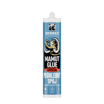 Den Braven Mamut Glue Crystal univerzální montážní lepidlo, transparentní, 290 ml