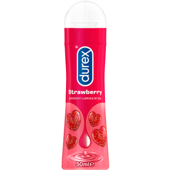 Durex Play Saucy Strawberry lubrikační gel, 50 ml