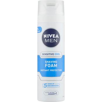 Nivea Men pěna na holení Sensitive Cool, 200 ml