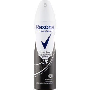 Rexona antiperspirant Invisible on Black + White Clothes, 150 ml