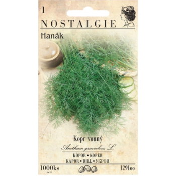 Nohel Garden kopr vonný Hanák, 1000 semen