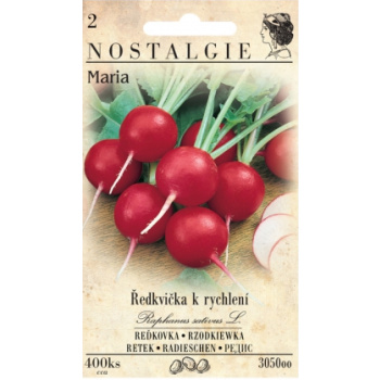 Nohel Garden ředkvička k rychlení červená, 400 semen