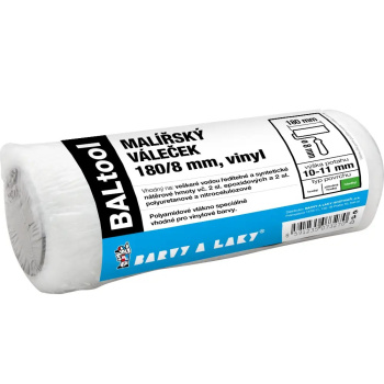 BARVY A LAKY HOSTIVAŘ Vinyl váleček na malování držák 8 mm, 180 mm