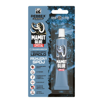 Den Braven Mamut Glue Crystal univerzální montážní lepidlo, transparentní, 25 ml