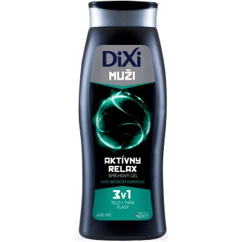 Dixi Men 3v1 Aktivní relax sprchový gel, 400 ml