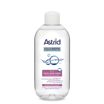 Astrid Soft Skin zjemňující čisticí micelární voda, 200 ml