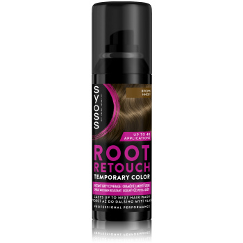 Syoss Root Retouch sprej pro dočasné zakrytí odrostů Hnědý, 120 ml