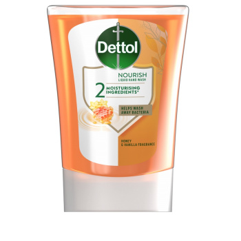 Dettol med a vanilka mýdlo náplň do bezdotykového dávkovače, 250 ml