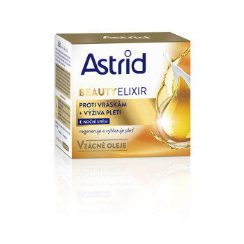Astrid Beauty Elixir vyživující noční krém proti vráskám, 50 ml