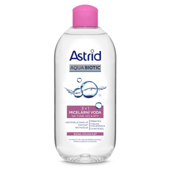 Astrid Soft Skin 3 v 1 micelární voda, 400 ml