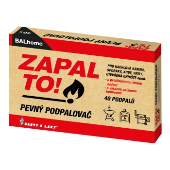 BALhome Zapal To, pevný podpalovač, 40 podpalů